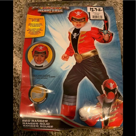 Power Ranger Costumes New Power Rangers Megaforce Red Ranger Costume 34 Poshmark Power Ranger Costumes New Power Rangers Megaforce Red Ranger Costume 34 Poshmark